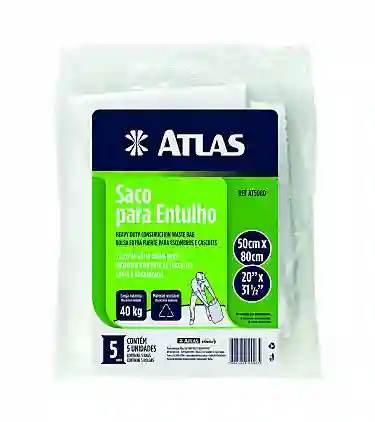 Atlas Saco Para Entulho Rafia Ref-At5080