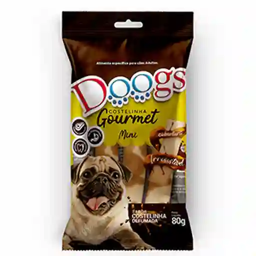 Doogspet Mini Costelinha Para Cães Adultos Costelinha Defumada