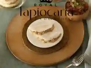 Tapioca de Morango com Chocolate