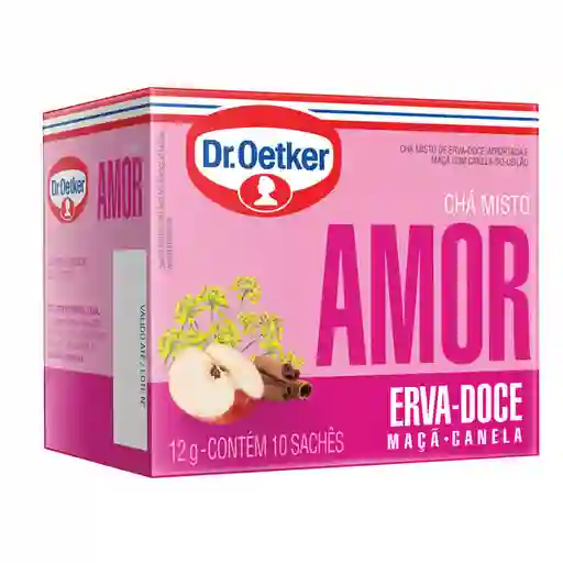 Dr. Oetker Chá Misto Ame Mais Sabor Erva Doce Maca E Canela